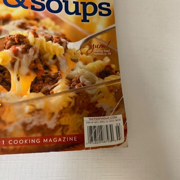Taste Of Home Casseroles Slow Cooker & Soups Magazine Over 250 Recipes Tips Comf - Picture 3 of 6